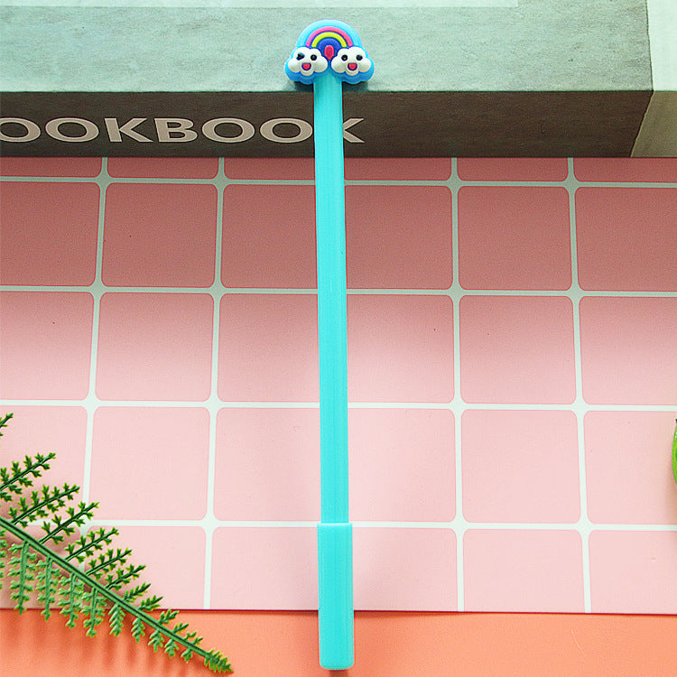 Wholesale Plastic Cartoon Rainbow Cloud Ballpoint Pen